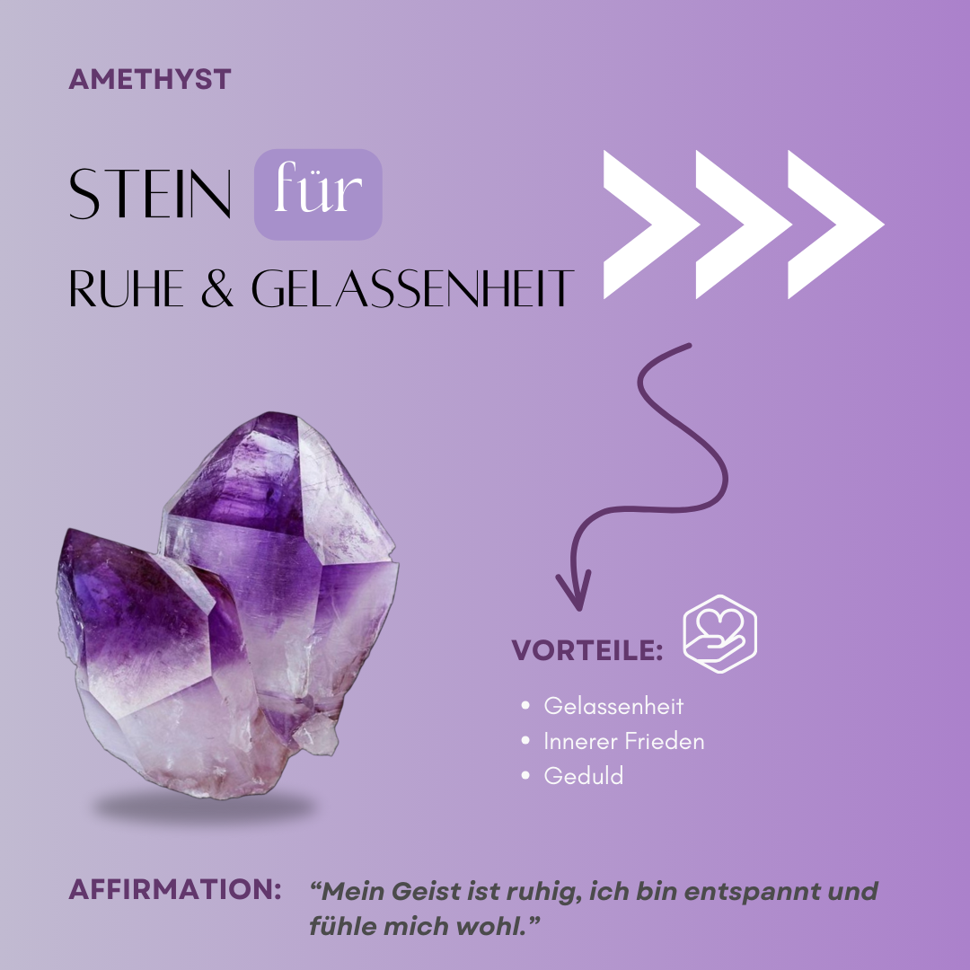 Mystic Aura – Amethyst-Rohsteinring