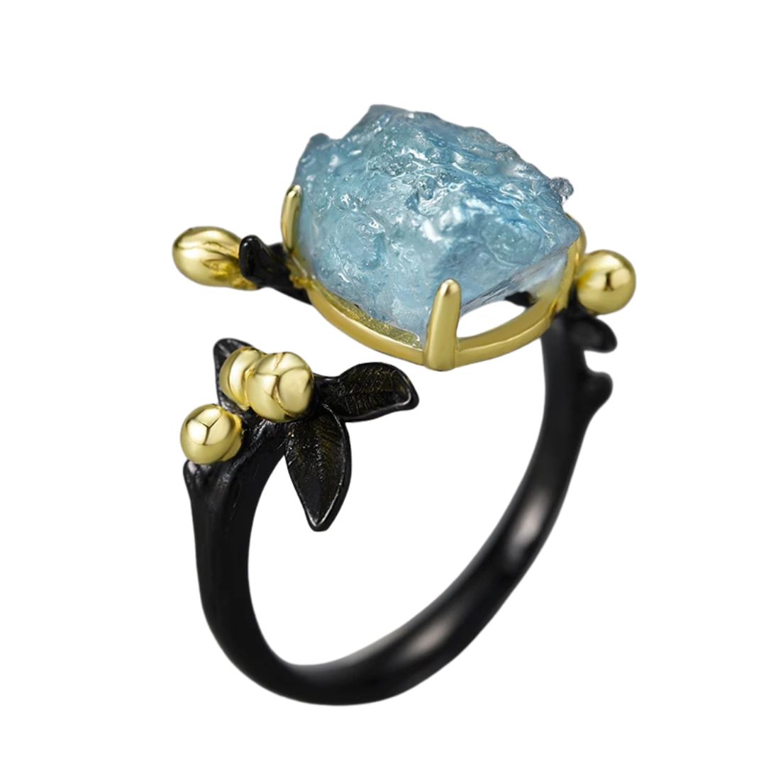 Cosmic Bundle - Aquamarin-Ring