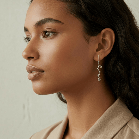 Amethyst Ohrringe - Soul Balance - YNNOVIA