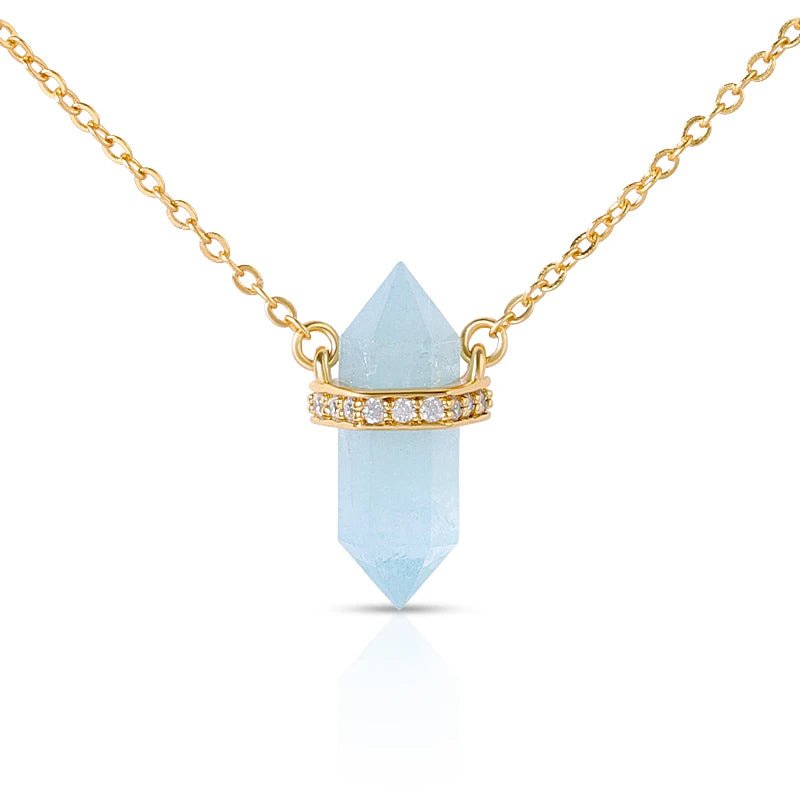 Aquamarinkette - Celestial Harmony - YNNOVIA