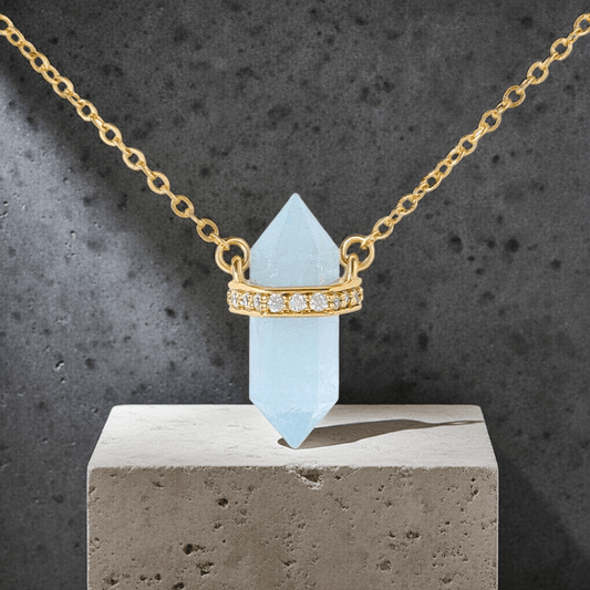 Aquamarinkette - Celestial Harmony - YNNOVIA