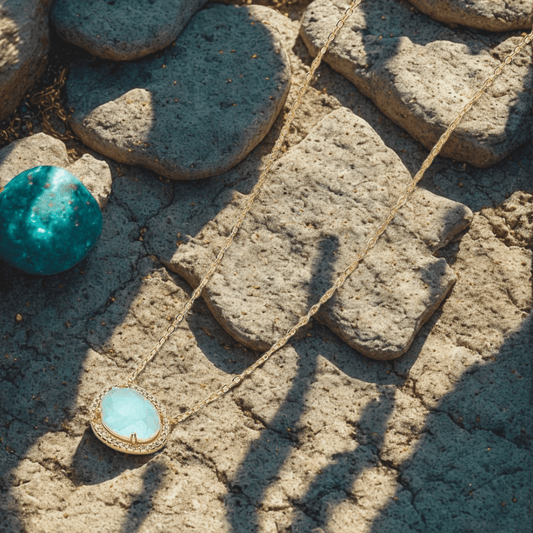Aquamarinkette - Voce Libera - YNNOVIA