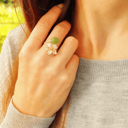 Aventurin Ring - Heart of Growth - YNNOVIA