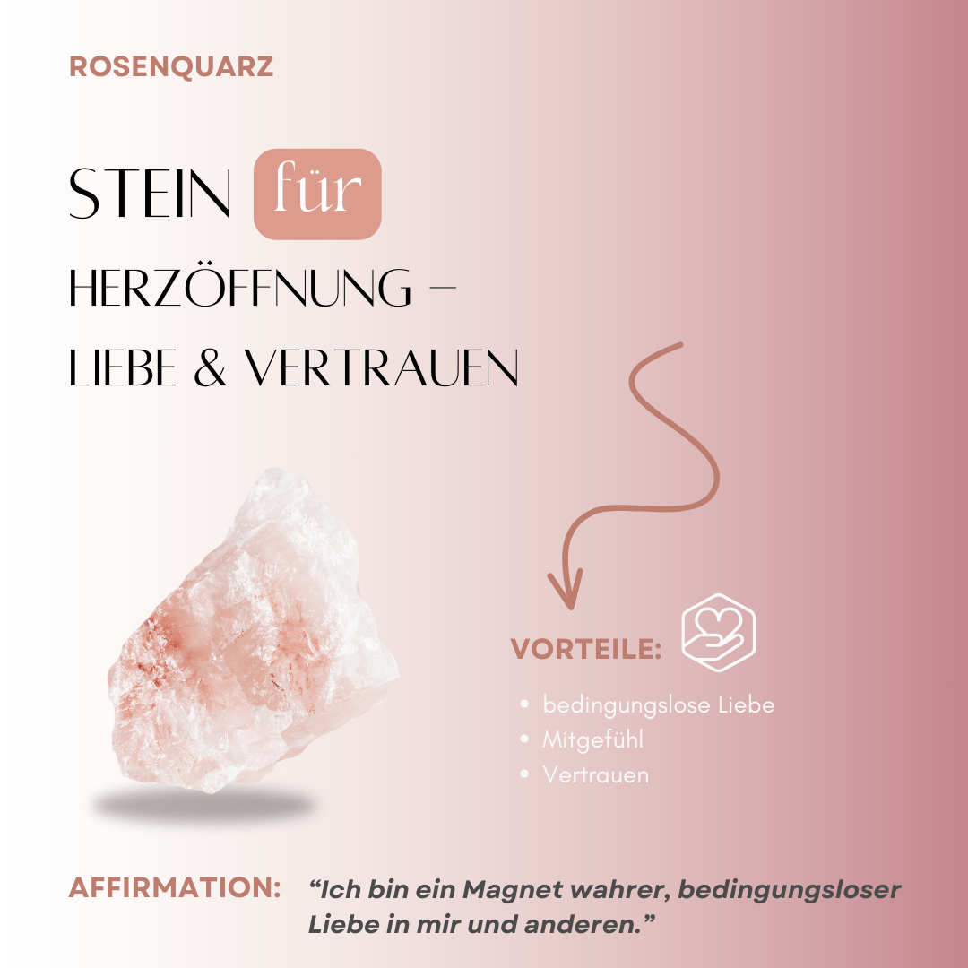 Rosenquarz - Beschreibung YNNOVIA
