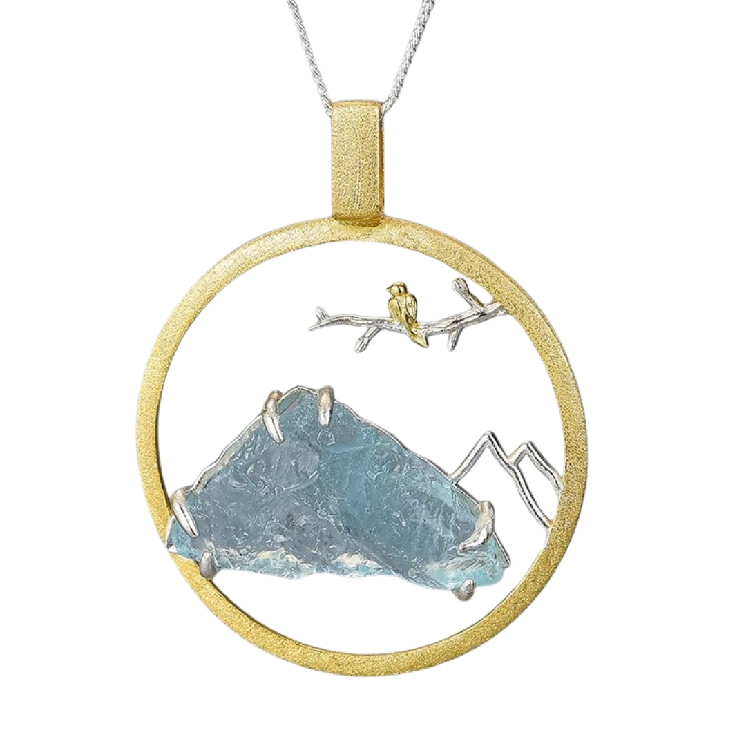 Aquamarin-Berge-Kette Ynnovia