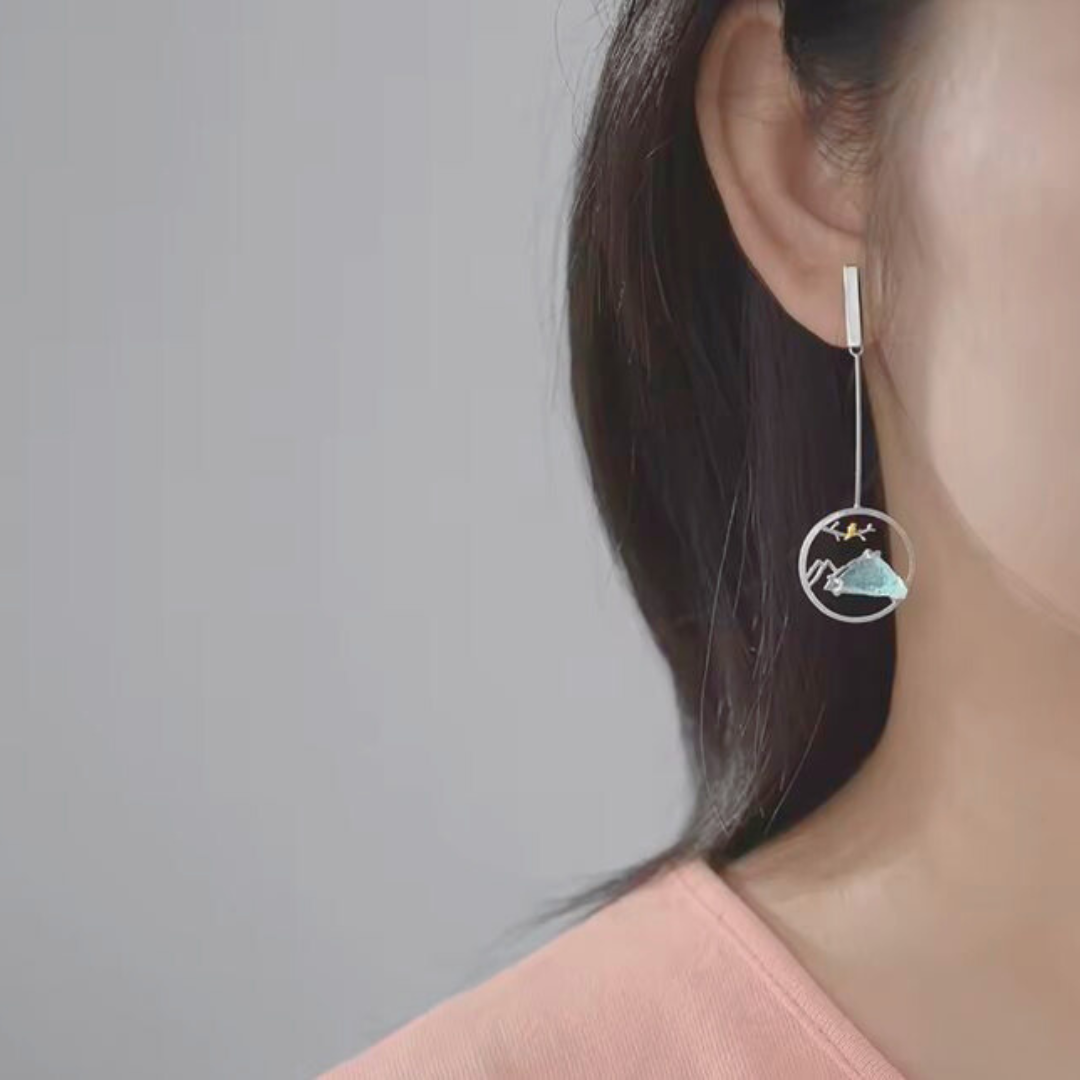 Alpenglanz – Schmuckset mit Aquamarin