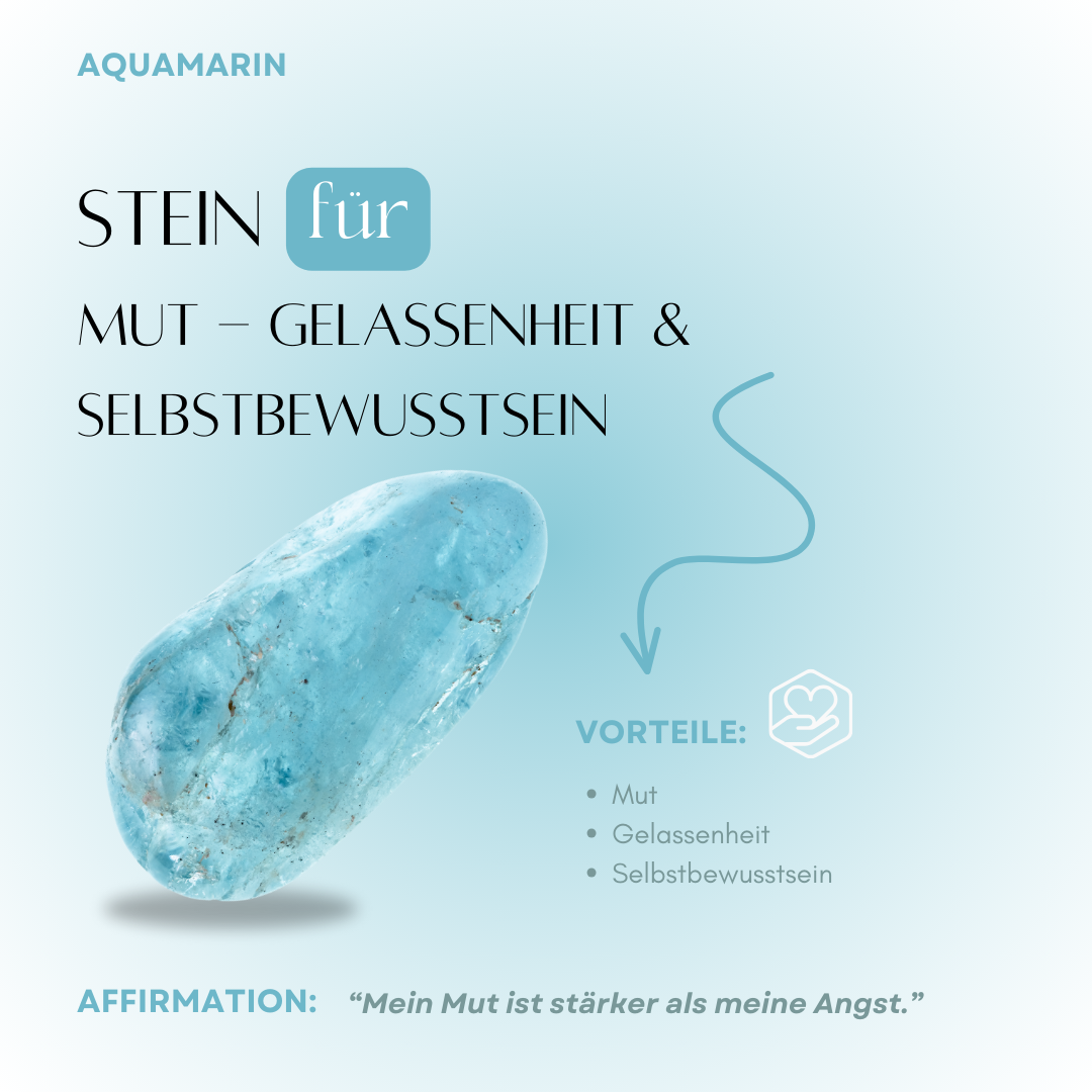 Ocean Soul – Ring mit Rohstein-Aquamarin