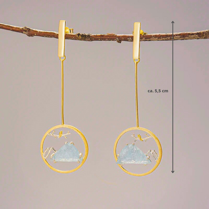 Alpenglanz – Schmuckset mit Aquamarin