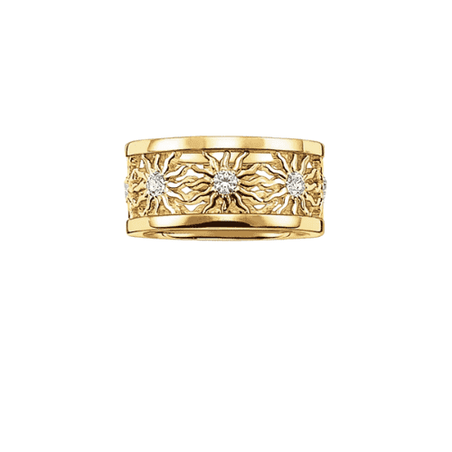 Ring - Goldene Sonne