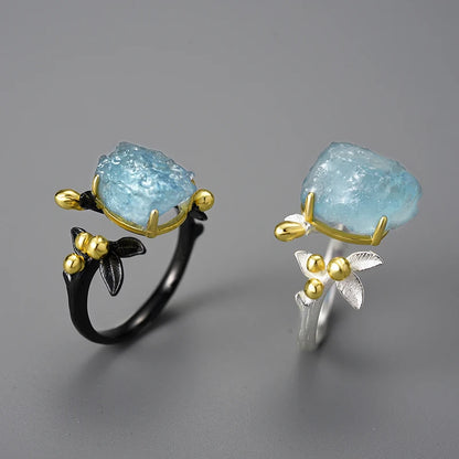 Cosmic Bundle - Aquamarin-Ring