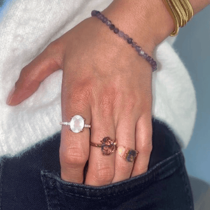 Amethyst Balance - Armband - YNNOVIA