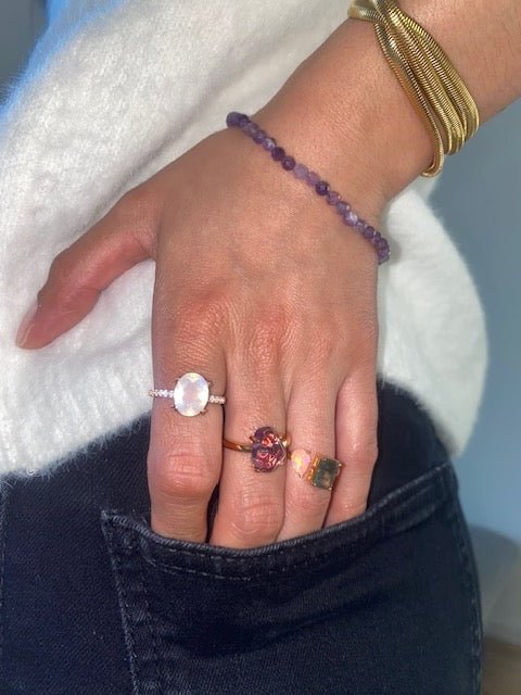 Amethyst Balance - Armband - YNNOVIA