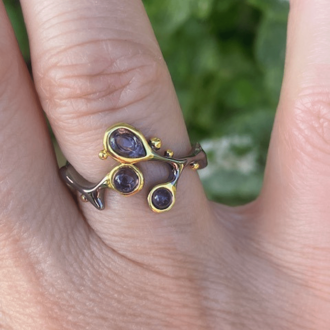Amethyst Ring - Soul Balance - YNNOVIA