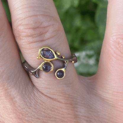 Amethyst Ring - Soul Balance - YNNOVIA