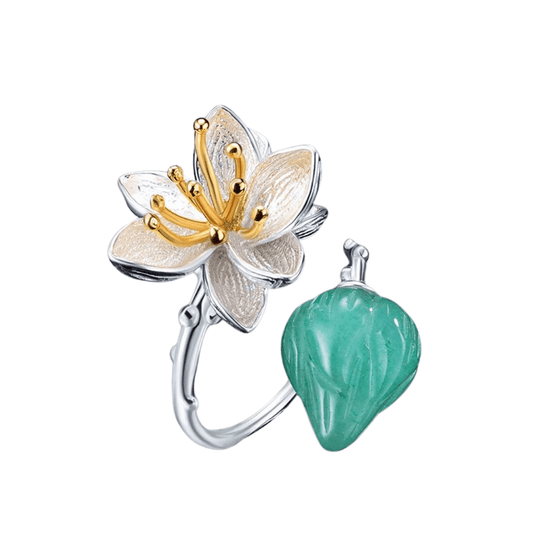 Aventurin Ring - Heart of Growth - YNNOVIA