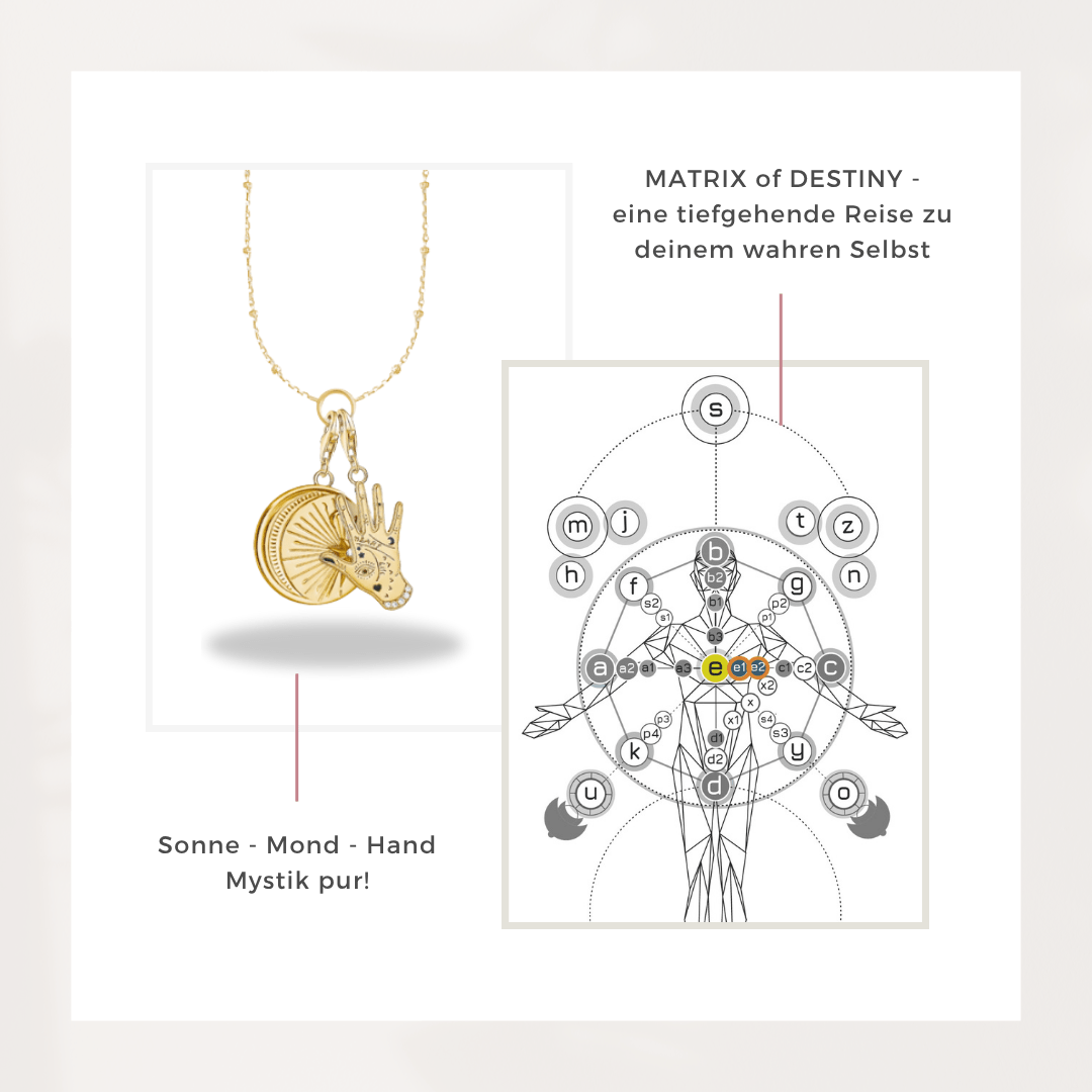 Cosmic Bundle - Hand, Mond und Stern - YNNOVIA