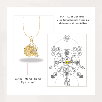 Cosmic Bundle - Hand, Mond und Stern - YNNOVIA