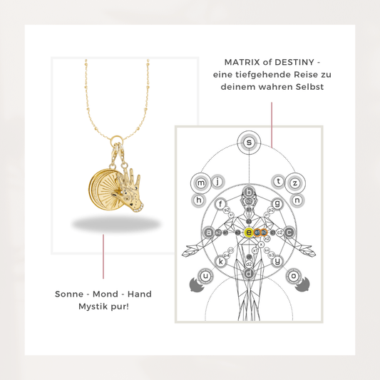 Cosmic Bundle - Hand, Mond und Stern - YNNOVIA