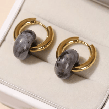 Go & Glow | Edelstein - Hoops - YNNOVIA