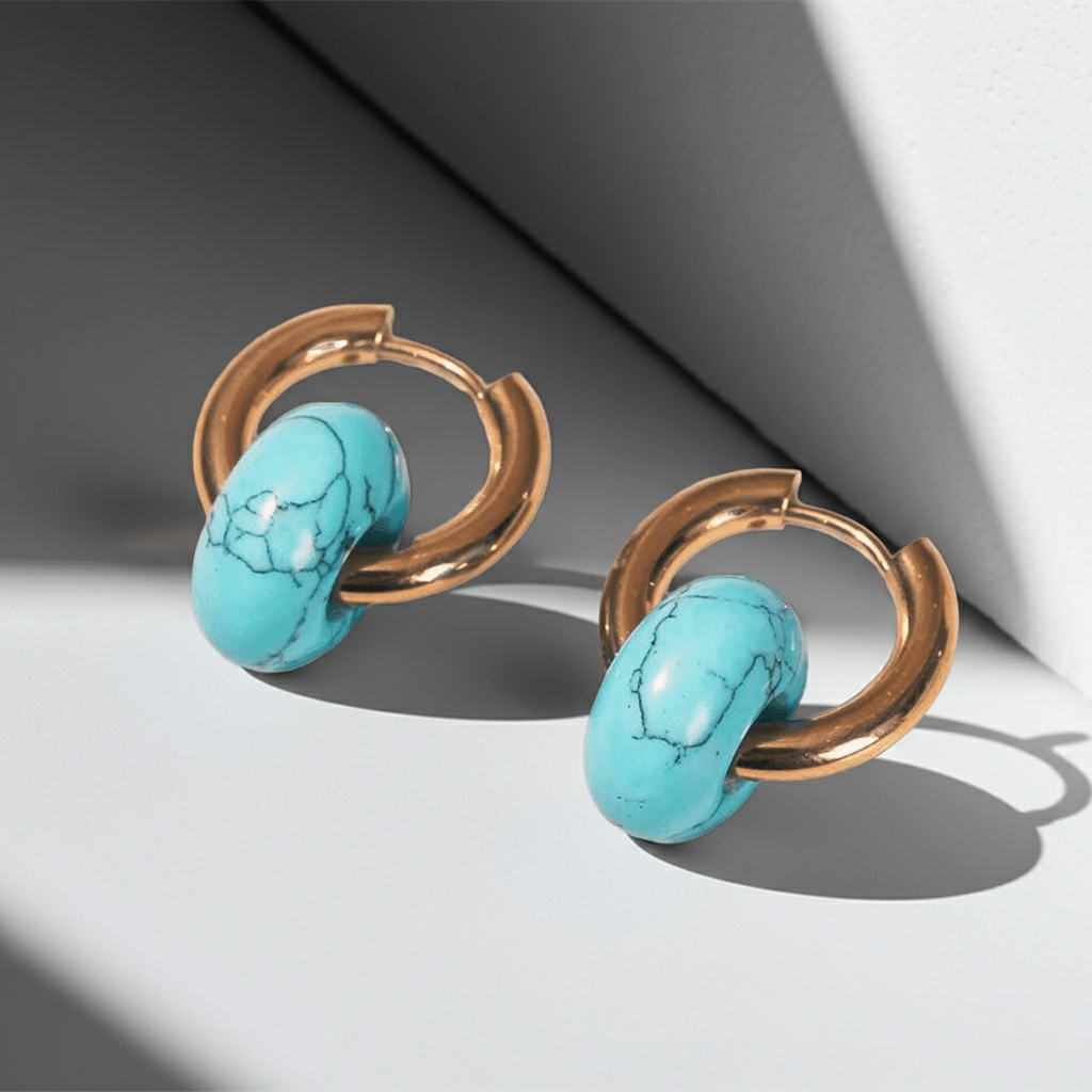 Go & Glow | Edelstein - Hoops - YNNOVIA