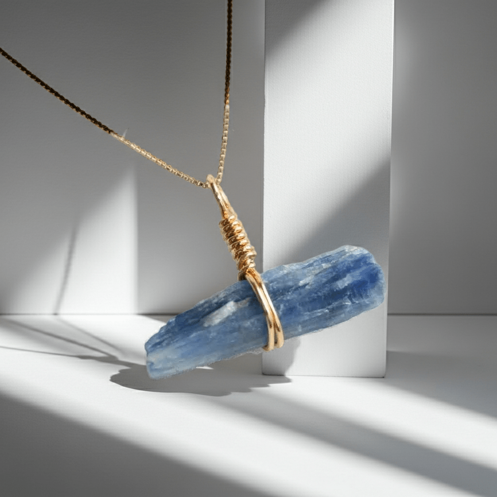 Go & Glow Kette | Edelstahl & Edelstein | Geburtsstein - YNNOVIA