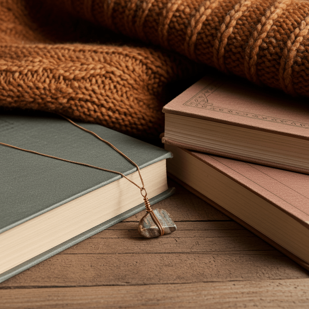 Go & Glow Kette | Edelstahl & Edelstein | Geburtsstein - YNNOVIA