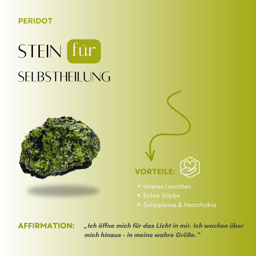 Green Flame - Ring mit Peridot - YNNOVIA