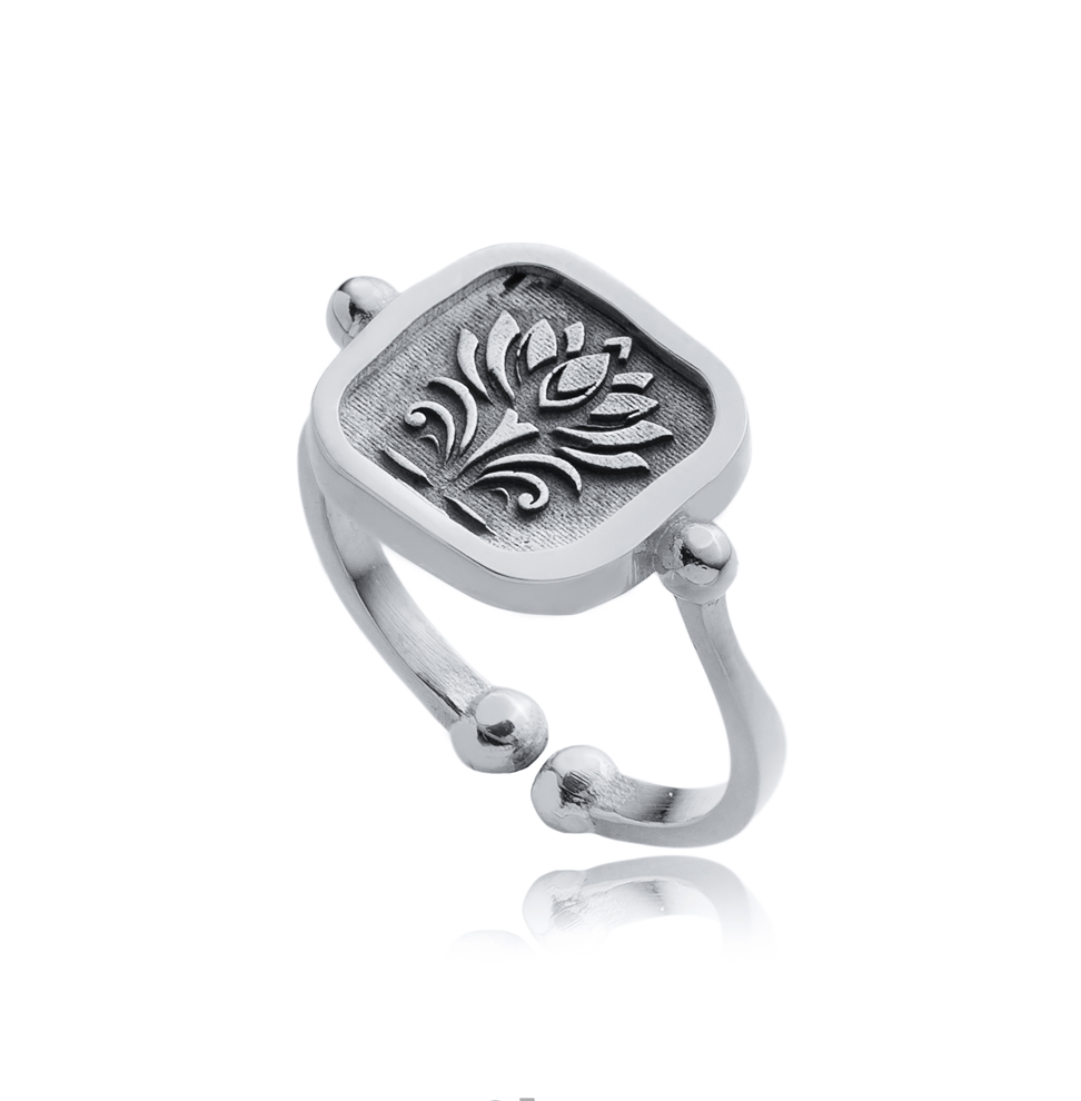 Lotus Awakening | Ring - spirituellen Wiedergeburt - YNNOVIA