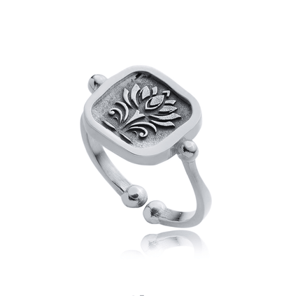 Lotus Awakening | Ring - spirituellen Wiedergeburt - YNNOVIA