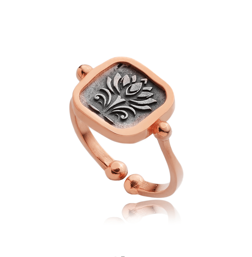 Lotus Awakening | Ring - spirituellen Wiedergeburt - YNNOVIA