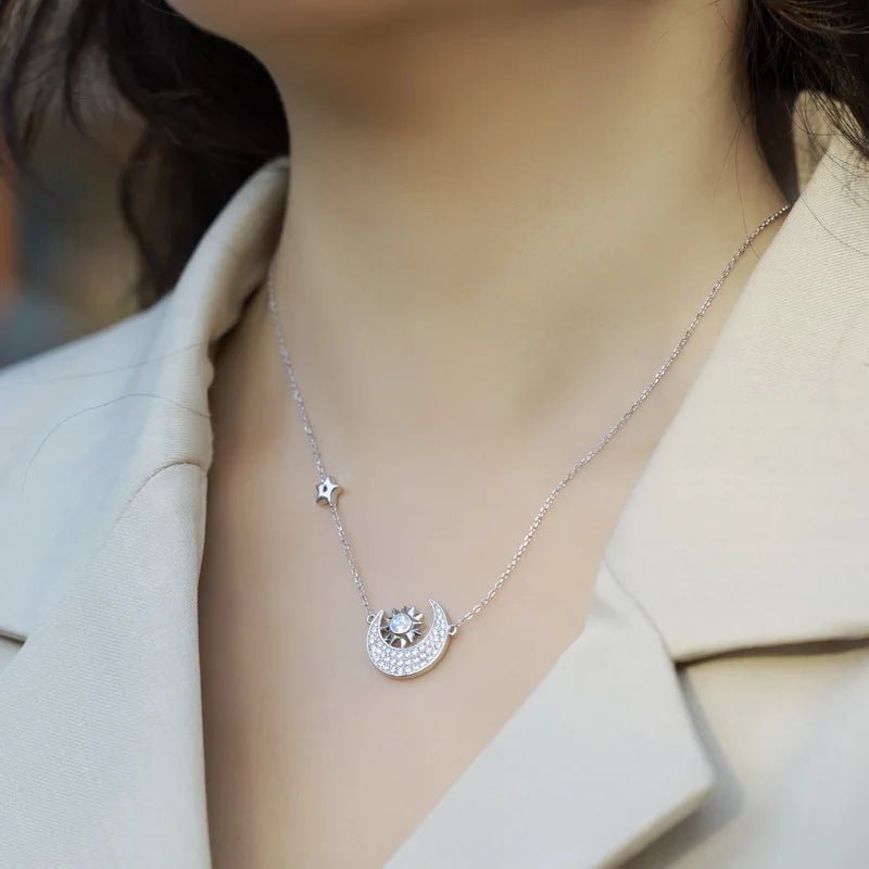 Mondstein - Kette | Luna Lumen | Intuition & Lichtkraft - YNNOVIA