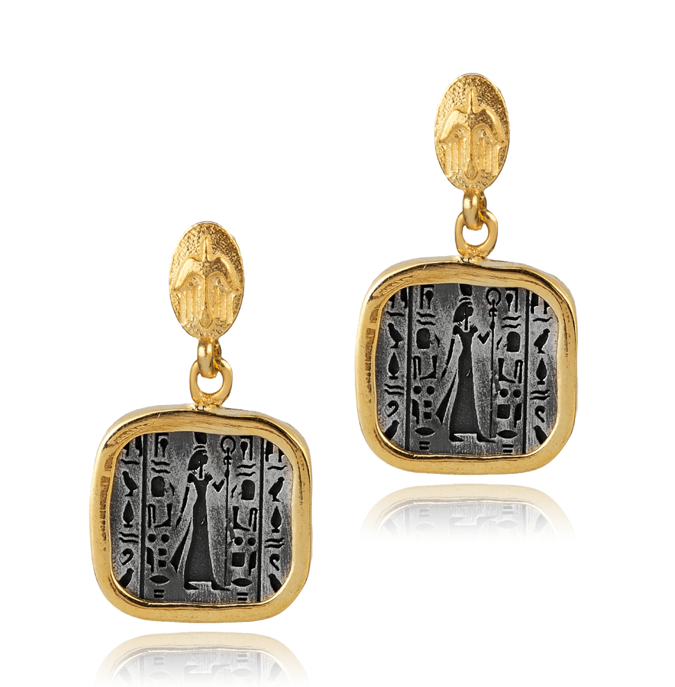 Nofretete | Ohrringe der Königinnenfrequenz - YNNOVIA