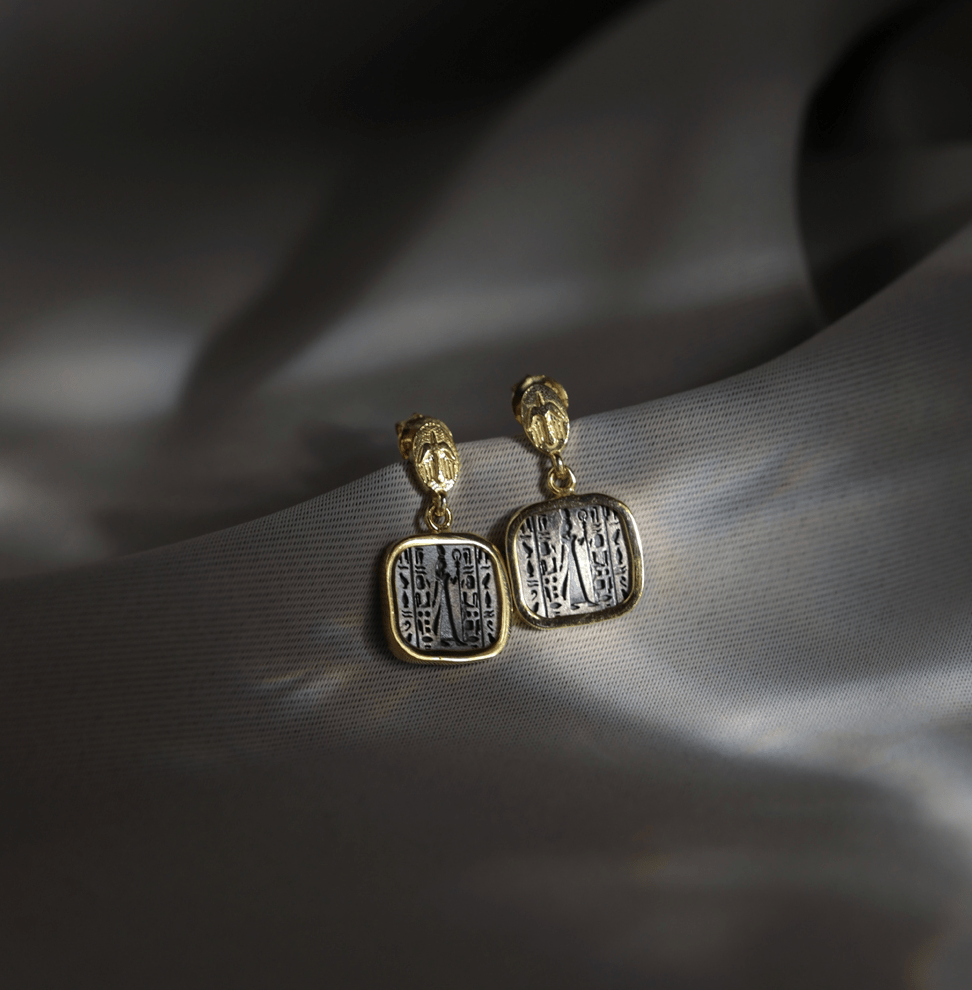 Nofretete | Ohrringe der Königinnenfrequenz - YNNOVIA