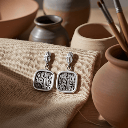 Nofretete | Ohrringe der Königinnenfrequenz - YNNOVIA