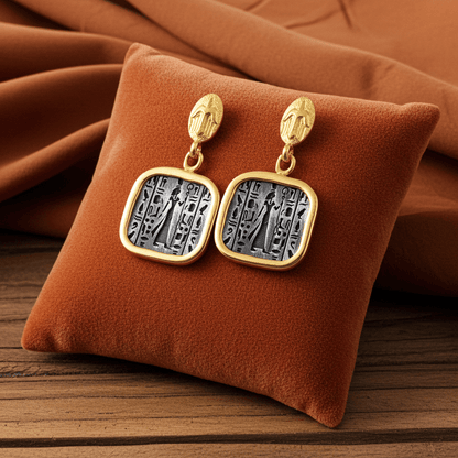 Nofretete | Ohrringe der Königinnenfrequenz - YNNOVIA