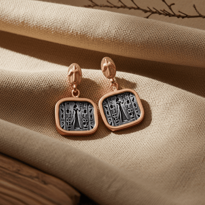 Nofretete | Ohrringe der Königinnenfrequenz - YNNOVIA