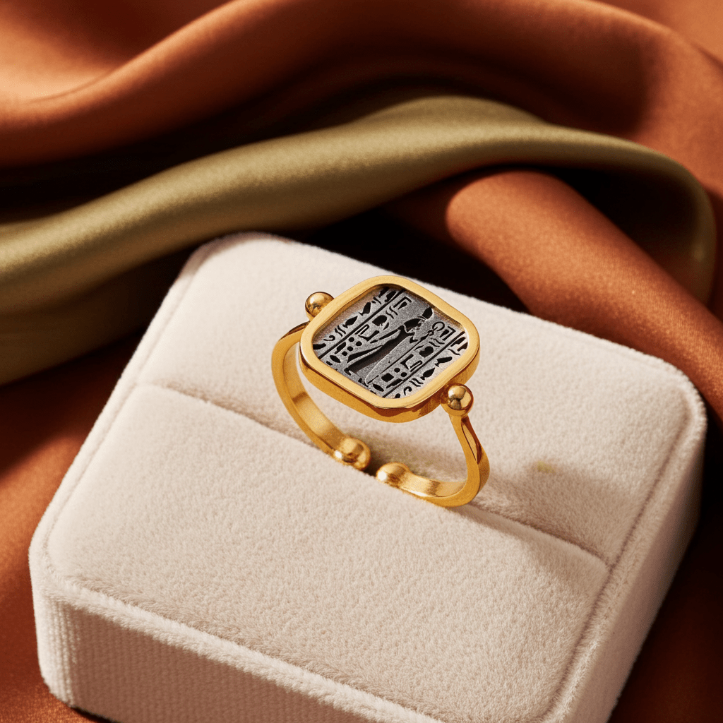 Nofretete | Ring der Königinnenfrequenz - YNNOVIA