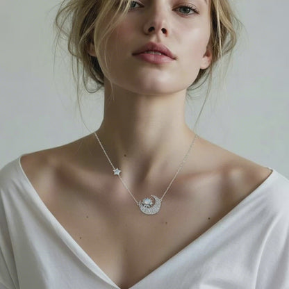 Mondstein-Kette | Luna Lumen | Intuition & Lichtkraft