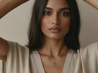 Bastet’s Whisper | Schutzamulett Kette - Tempelkatze