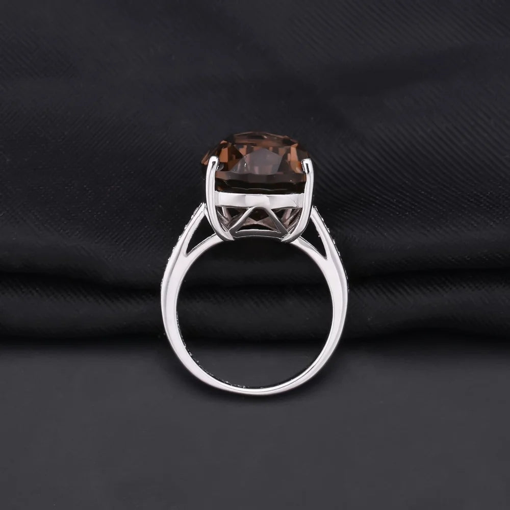 Rauchquarz Ring - Soul Anchor | Erdung & Fokus - YNNOVIA