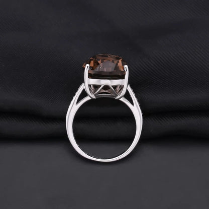 Rauchquarz Ring - Soul Anchor | Erdung & Fokus - YNNOVIA