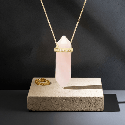 Rosenquarzkette - Celestial Harmony - YNNOVIA