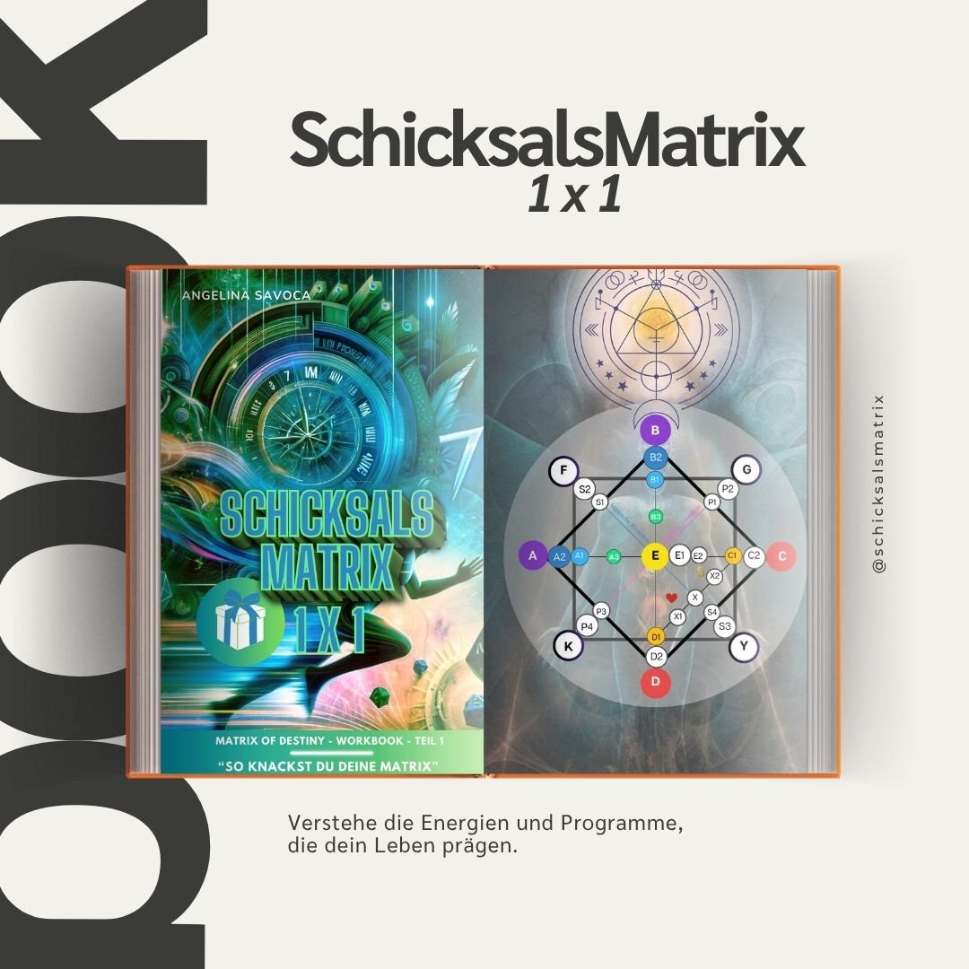 Schicksalsmatrix 1x1 eBook - Workbook - YNNOVIA