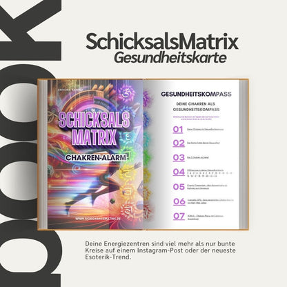 Schicksalsmatrix eBook - Chakren - Alarm - YNNOVIA