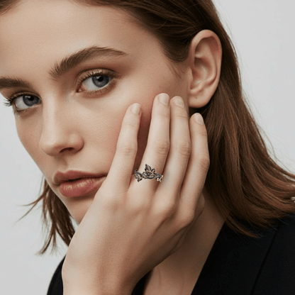 Waldherz – Amethyst Ring der alten Seelen - YNNOVIA